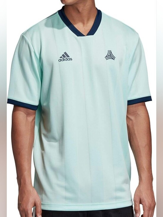 adidas Other - Adidas Tango Advanced Soccer Jersey Small Clear Mint Climalite